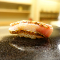 日本橋蛎殻町 すぎた - 2017/2_ブリのづけ