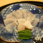 まき村 - 2017/2_ふぐ刺し