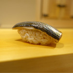 鮨 あらい - 2017/2_こはだ（おかわり）