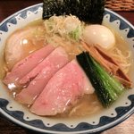 ガンコンヌードル - ガンコンエビ塩ラーメン 920円