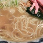 ガンコンヌードル - ガンコンエビ塩ラーメン 920円