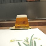 日本料理 潤花 - ２０１７年２月１１日のクラシック生富士山グラス