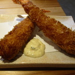 名古屋みなと漁港 - 大エビフライ（２皿分）