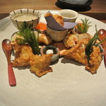 日本料理 潤花 - ２０１７年２月１１日の焼き物八寸