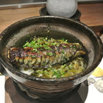 日本料理 潤花 - ２０１７年２月１１日の鯖ご飯　土鍋