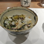 日本料理 潤花 - ２０１７年２月１１日の鯖ご飯　お茶碗