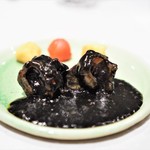 CINA New Modern Chinese - 海老の黒チリソース イカスミと豆板醤のソース