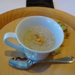 Defi Joruju Maruso - ◆「菊芋のスープ」と「タラの芽の天ぷら」