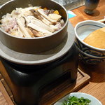 ご櫓ご櫓 - 鶏と松茸の釜飯