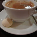 Torattoria Eterunita - コーヒー（マカロン付き）