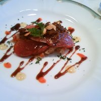 食楽館 - 鰹のバルサミコソース