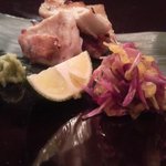 日本料理 たかむら - 比内地鶏焼（もも肉と胸肉）