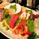 和創菜 月亭 - 鮪・鯛・カンパチ・たこ・ほたて・甘海老