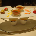 レ ロジェ エギュスキロール - アミューズ。