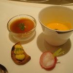 レ ロジェ エギュスキロール - アミューズ。