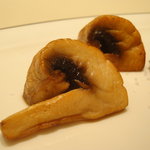 レ ロジェ エギュスキロール - ジャンボマッシュルームのロースト(正式名称は不明)。