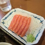 大都会 - オプションでサーモン刺身