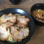 ラーメン カンゴク クレイジー - 大和つけ麺、チャーシュー追加