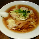 中華そば カリフォルニア - 女子わんたんそば　600円