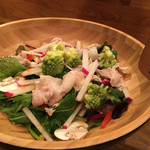 アカリ - 神戸ポークと旬菜の豚しゃぶサラダ