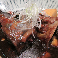 酒家 魚肉菜 虹晴れ - 生マグロのカマ煮つけ