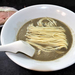 麺処 晴 - '17.02濃厚そば(麺線重視)