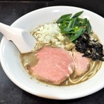 麺処 晴 - '17.02濃厚そば(秋刀魚ver.1)