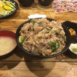 Densetsu No Suta Donya - 「塩すた丼」 肉飯増し