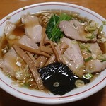 東京庵 - 醤油チャーシュウメン(出前)
