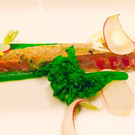 プレヴナンス - 鯵　燻製クリームとアンチョビ