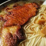 いろは食堂 - 豚ロースはスパイシーな下味が付いています