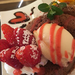 雪みるく - バレンタインパンケーキ