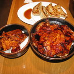 帯広亭 - 豚丼＆ハーフ豚丼