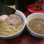 麺家 一鶴 - 釜あげつけ麺（麺少なめ）