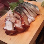 かわなみ鮨 - 〆鯖、タコ