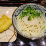 丸亀製麺 さんプラザ店 - おろし醤油（３３０円）ときす天（１００円）