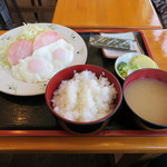 伊智路 - モーニング　ご飯定食