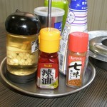 味よし食堂 - 調味料類