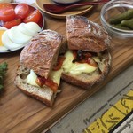 パーラー江古田 - ゴーダチーズと切り干し大根のキムチ❣️