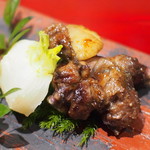 身もしっかりついたすっぽんの焼き物