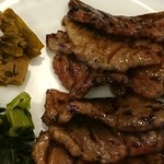 伊達の牛たん本舗 - 牛たん＆シチュー定食2200円(団体料金)　2017.2