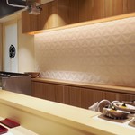 銀座 しのはら - 美しい店内です。