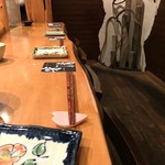 米清あら川 - カウンタです。