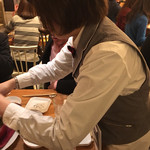 浪花ろばた 頂鯛 - またまた取り分けてくれました〜(^o^)