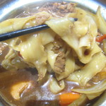 池袋小吃居 - 新疆大盘鶏（新疆＋四川風鶏肉煮込み）　必殺リフトアップ