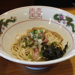 中華蕎麦 みうら - みうら 和え玉（ハーフ） 150円