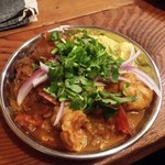 ビートイート - 【ジビエコース】盛り付け鮮やかなカレー