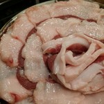 ビートイート - 【ジビエコース】まっ白な猪肉