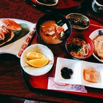 金澤寿し - 香箱カニ丼と、治部煮など郷土料理のつくセット