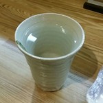 もつやき たろう - 黒霧島お湯割り：450円